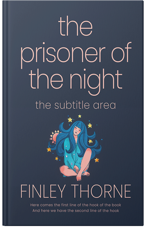 Front view of Premade Fantasy Book Cover - Pickled Bluewood