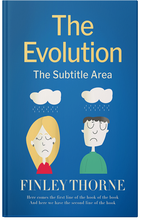 Front view of Premade Nonfiction Book Cover - Allports