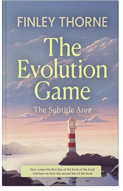 Front view of Premade Nonfiction Book Cover - Manatee