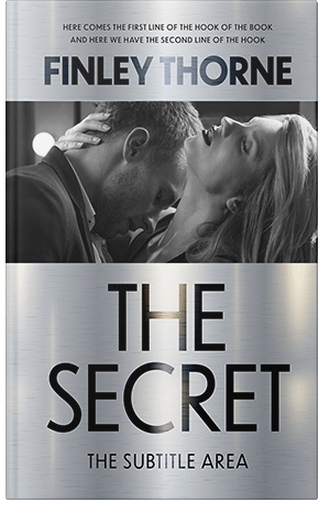 Premade Book Cover Silver Sand