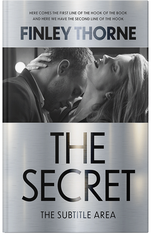 Front view of Premade Romance Book Cover - Silver Sand #36399 | BookCoverZone*