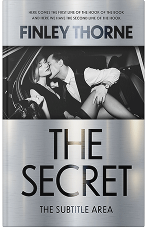 Premade Book Cover Silver Sand