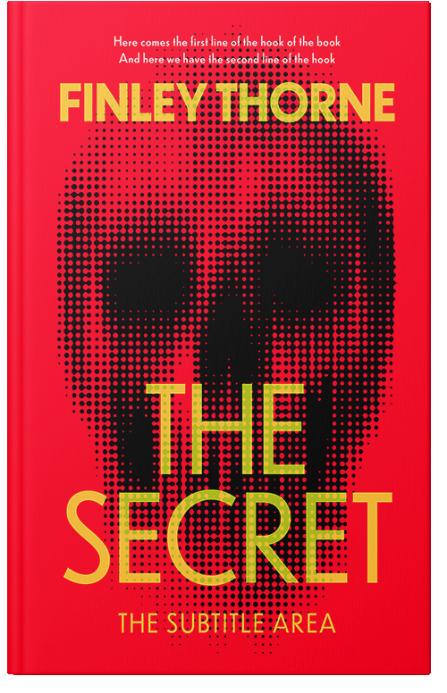 Front view of Premade Mystery & Thriller & Suspense Book Cover - Torch Red