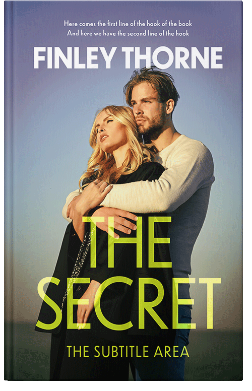 Front view of Premade Romance Book Cover - Manatee #36412 | BookCoverZone*