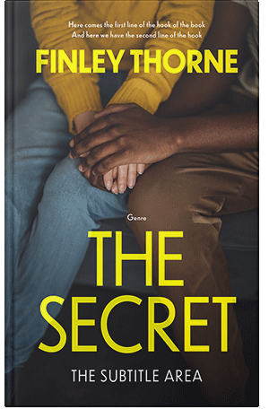 Premade Book Cover Taupe