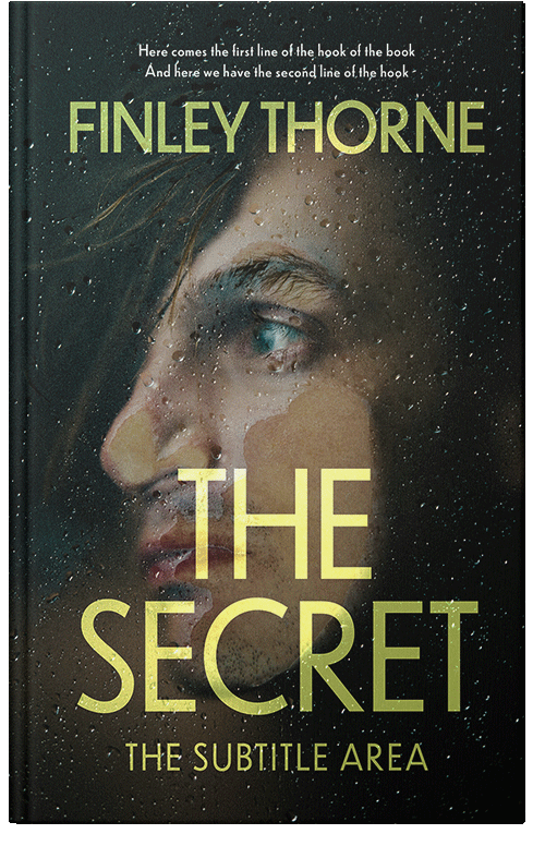 Front view of Premade Mystery & Thriller & Suspense Book Cover - Gimblet