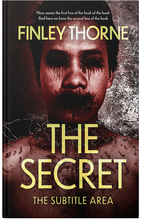 Front view of Premade Horror Book Cover - Brandy #36431 | BookCoverZone*