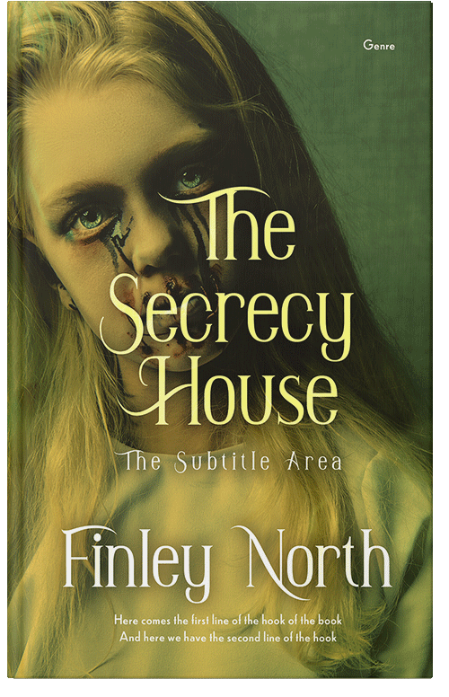 Front view of Premade Mystery & Thriller & Suspense Book Cover - Thatch Green
