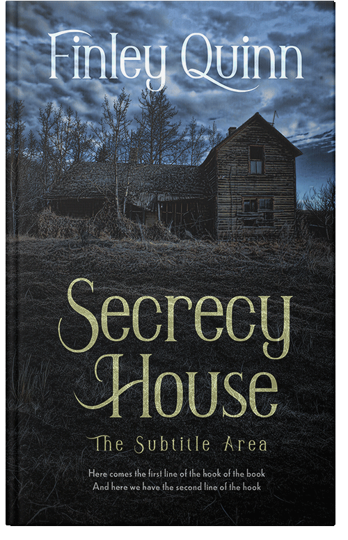 Front view of Premade Horror Book Cover - Shark #36450 | BookCoverZone*