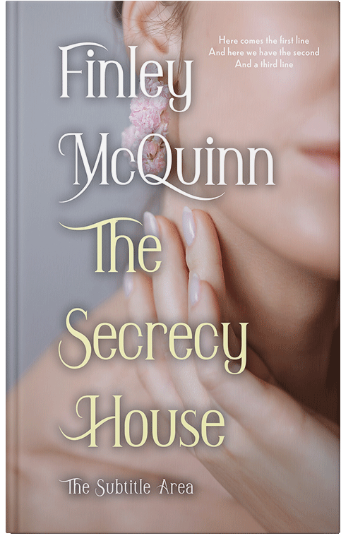 Front view of Premade Romance Book Cover - Thatch #36457 | BookCoverZone*