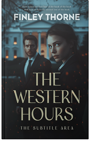 Premade Book Cover Shark