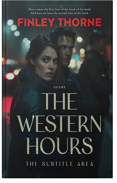 Front view of Premade Mystery & Thriller & Suspense Book Cover - Woodsmoke