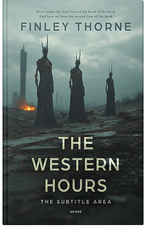 Premade Book Cover Powder Ash
