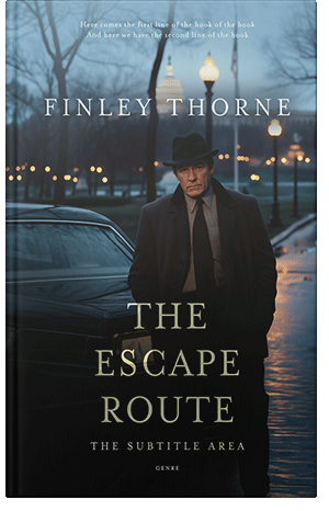 Premade Book Cover Shark
