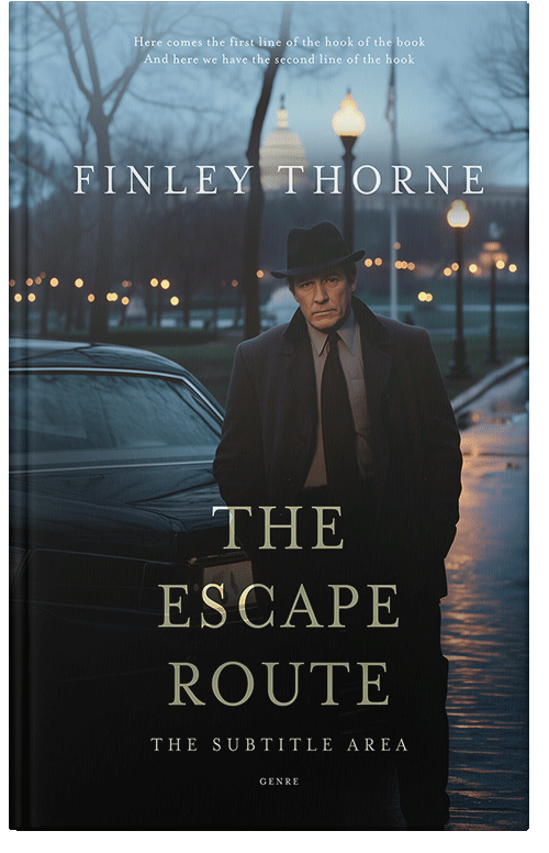 Front view of Premade Mystery & Thriller & Suspense Book Cover - Shark #36481 | BookCoverZone