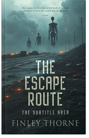 Premade Book Cover Limed Spruce
