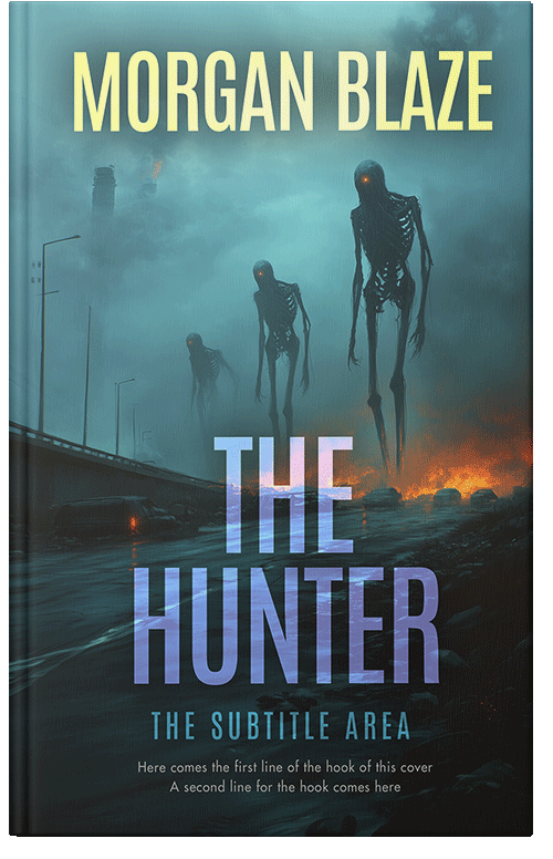 Front view of Premade Apocalyptica Book Cover - Outer Space #36484 | BookCoverZone*
