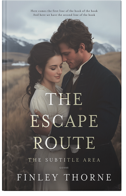 Front view of Premade Romance Book Cover - Mine Shaft #36489 | BookCoverZone*