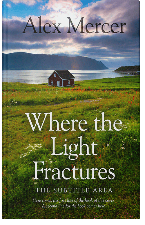 Front view of Premade Literary Fiction Book Cover - Clover #36497 | BookCoverZone*