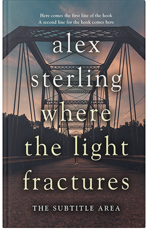 Premade Book Cover Ship Gray