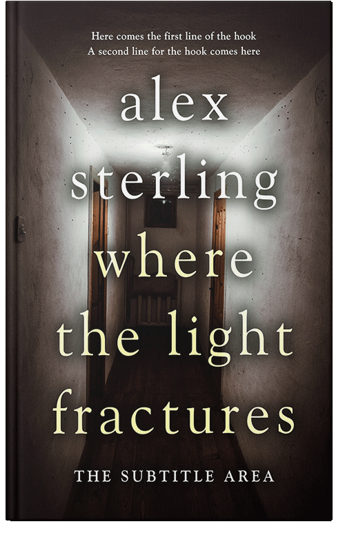 Front view of Premade Mystery & Thriller & Suspense Book Cover - Cocoa Brown