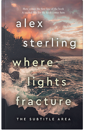 Premade Book Cover Sand Dune