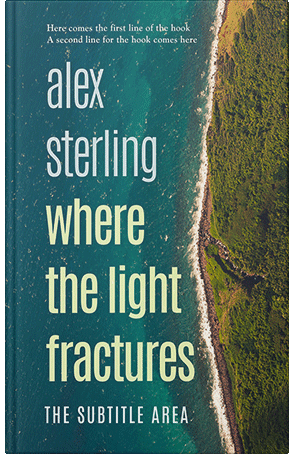 Premade Book Cover Blue Dianne