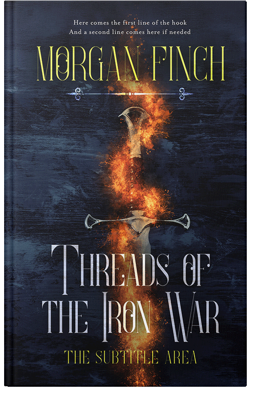 Front view of Premade Fantasy Book Cover - Cinder