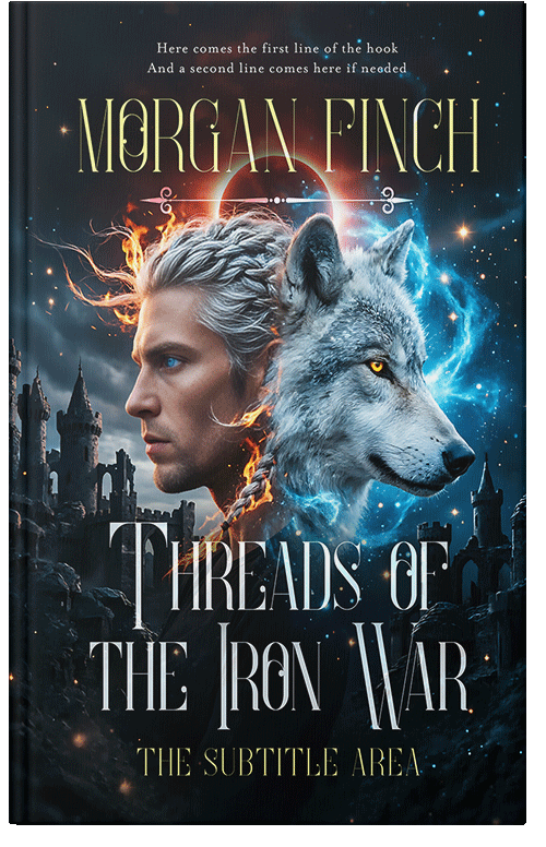 Front view of Premade Fantasy Book Cover - Tea