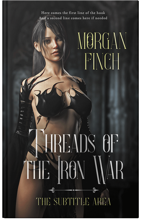 Front view of Premade Science Fiction Book Cover - Cod Gray