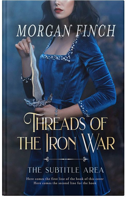 Front view of Premade Fantasy Book Cover - Big Stone