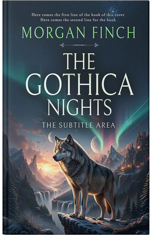 Front view of Premade Fantasy Book Cover - Mirage