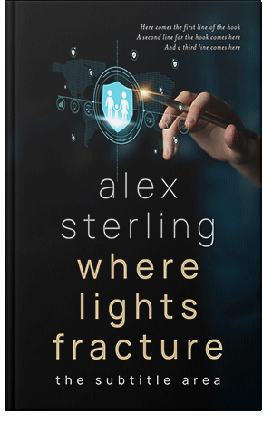 Premade Book Cover Ebony