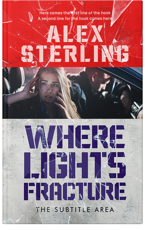 Front view of Premade Mystery & Thriller & Suspense Book Cover - Swiss Coffee #36576 | BookCoverZone