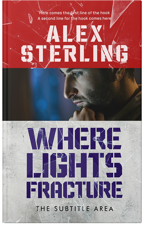 Front view of Premade Mystery & Thriller & Suspense Book Cover - Swiss Coffee #36580 | BookCoverZone*