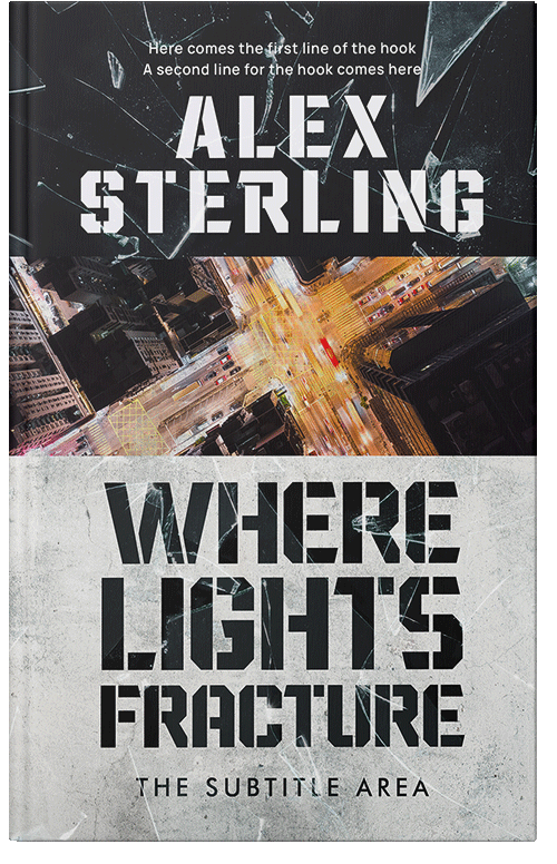 Front view of Premade Mystery & Thriller & Suspense Book Cover - Thunder #36581 | BookCoverZone