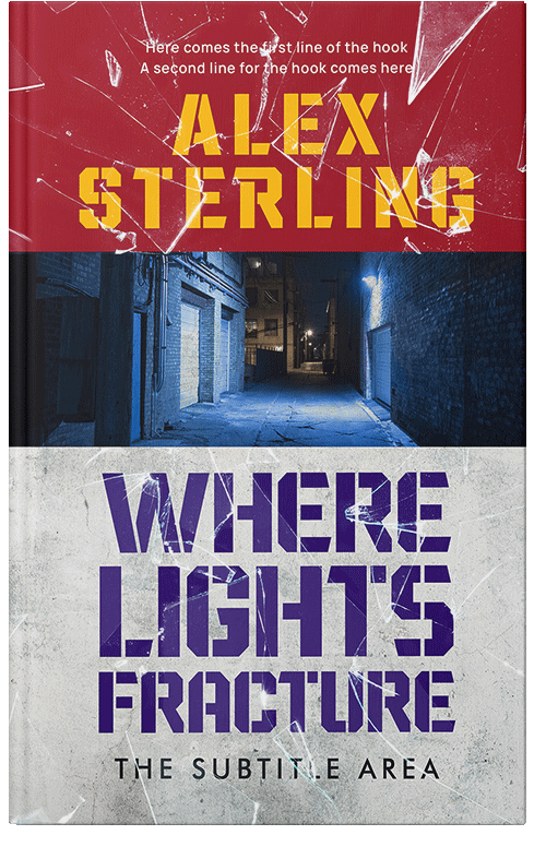 Front view of Premade Mystery & Thriller & Suspense Book Cover - Iron #36586 | BookCoverZone