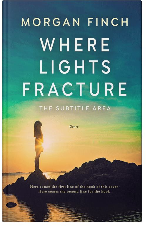 Front view of Premade Nature Book Cover - Eden