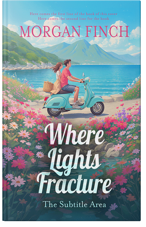 Front view of Premade Romance Book Cover - Horizon