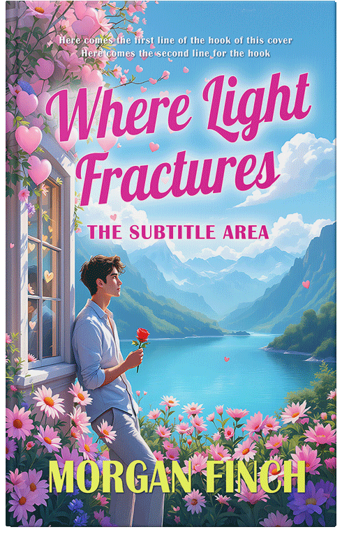 Front view of Premade Romance Book Cover - Half Baked