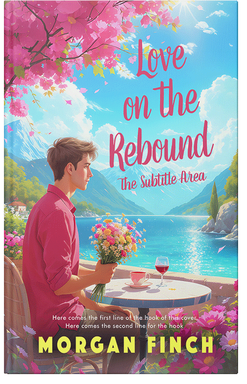 Front view of Premade Romance Book Cover - Riptide