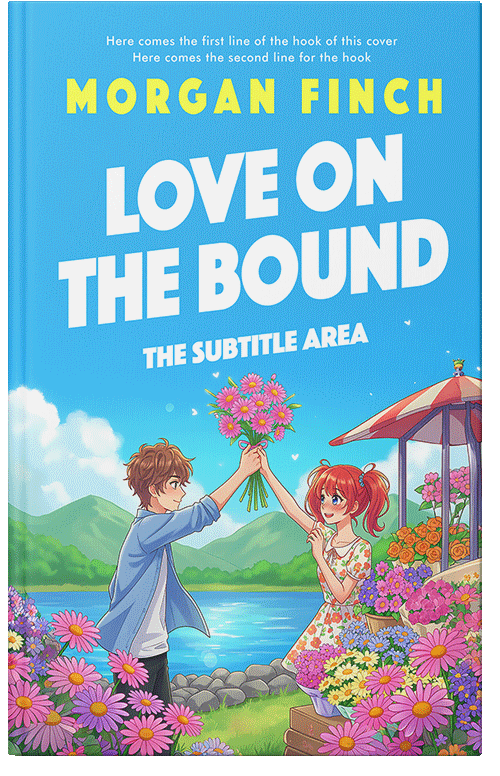 Front view of Premade Romance Book Cover - Rose Fog