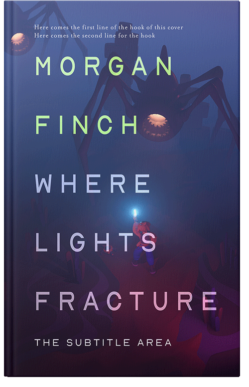 Front view of Premade Horror Book Cover - Rhino #36619 | BookCoverZone