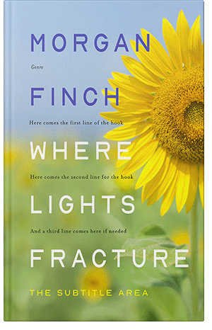 Premade Book Cover Turmeric