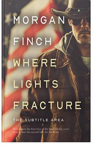 Premade Book Cover Rock