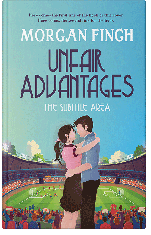 Front view of Premade Romance Book Cover - Half Baked #36665 | BookCoverZone*