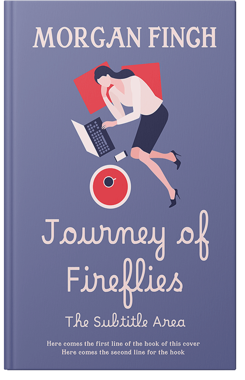 Front view of Premade Business Book Cover - Kimberly #36678 | BookCoverZone