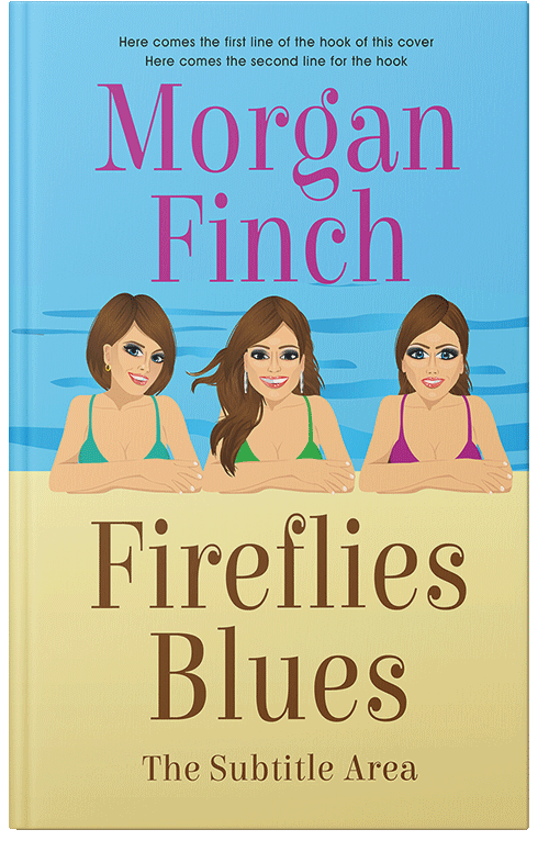 Front view of Premade Chick Lit Book Cover - Gum Leaf #36686 | BookCoverZone