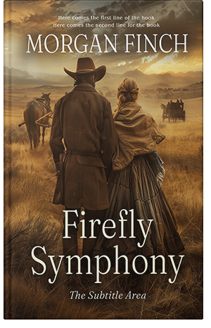 Premade Book Cover Brown Derby