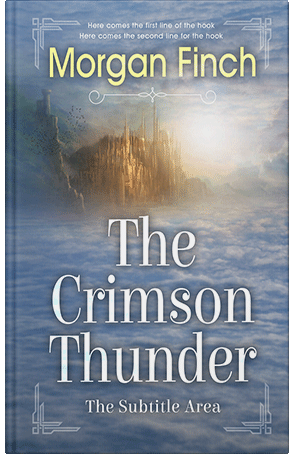 Premade Book Cover Slate Gray